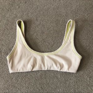 Out from under Urban Outfitters bralette
